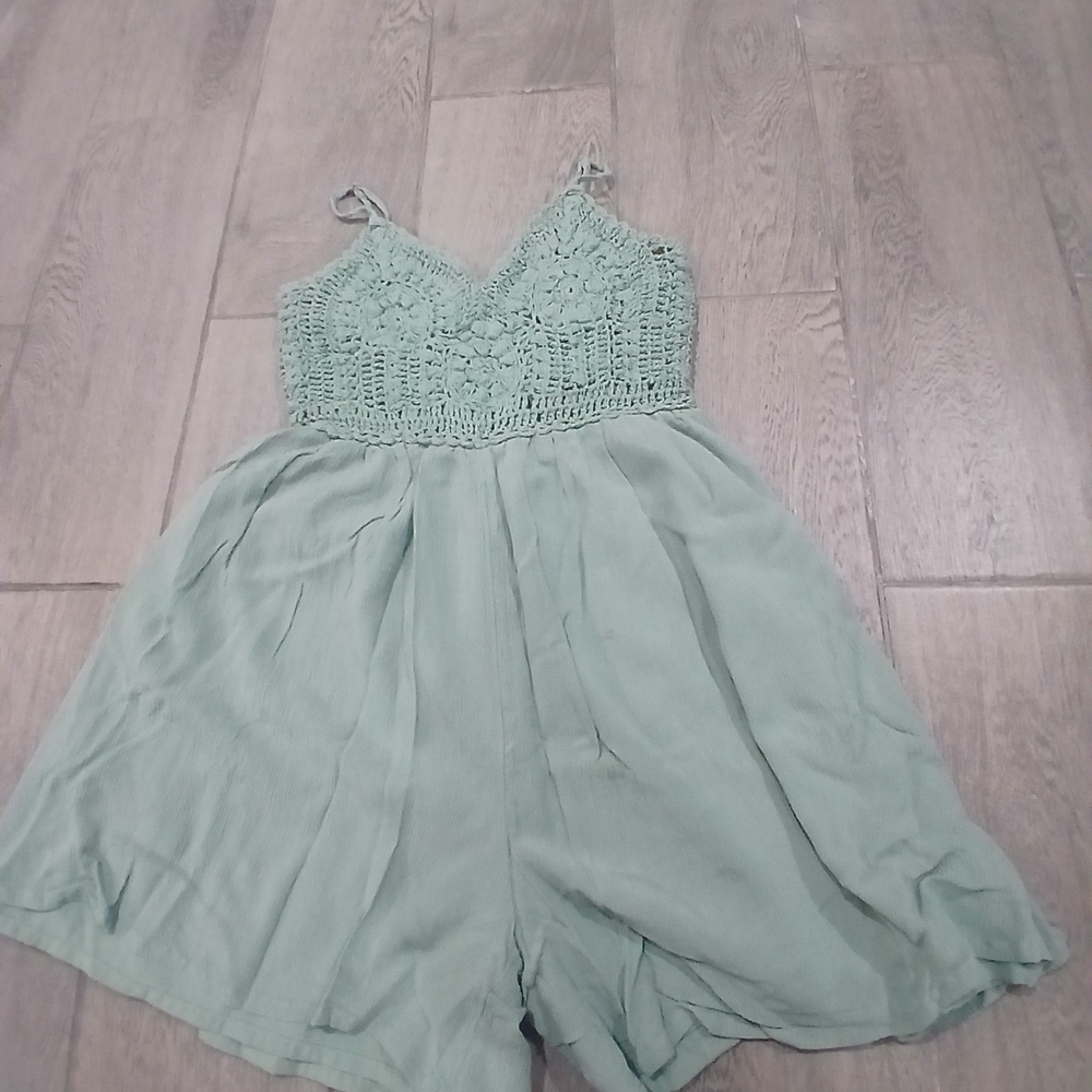 Chic Mint Green Kids One Piece